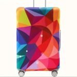 HOUSSE DE VALISE SQUARE MULTICOLORS L 71X66CM