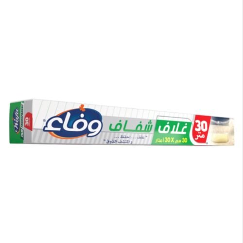 WAFA PAPIER FILM TRANSPARENT 30CM X 30 METRES
