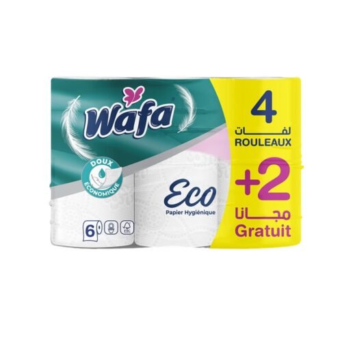 WAFA ECO PAPIER HYGIENIQUE 4+2