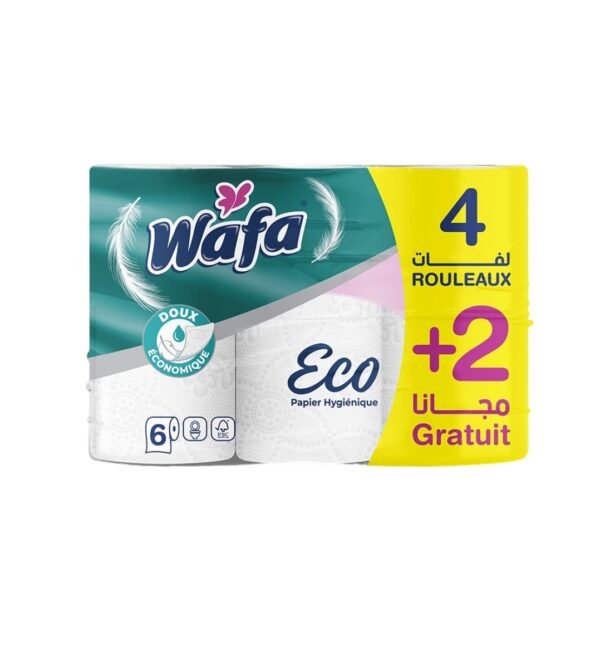 WAFA ECO PAPIER HYGIENIQUE 4+2