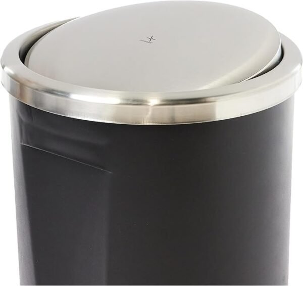 PRIMANOVA LENOX POUBELLE ROTATIF 35L NOIRE E48-07 – Image 2