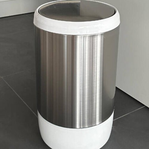 PRIMANOVA LIMA POUBELLE ROTATIF 20L BLANCHE E12-01