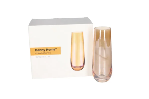 DANNY HOME VERRE 85.5CL X6 ORANGE CB04-10