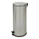 PERILLA POUBELLE A PEDALE 40L CHROME 83008