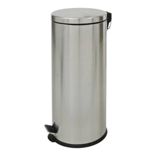 PERILLA POUBELLE A PEDALE 40L CHROME 83008