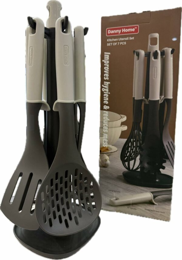 DANNY HOME SET USETENSILES 7PCS BLANC DH3205