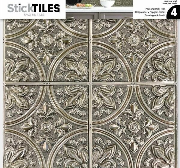 ATMOSPHERA ADHESIF DECORATIF 30X30CM X6 BRONZE 150546A