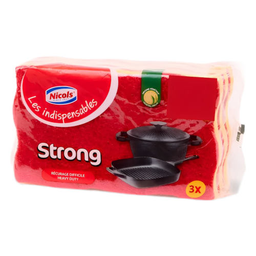 NICOLS STRONG EPONGE GRATTANTE X3
