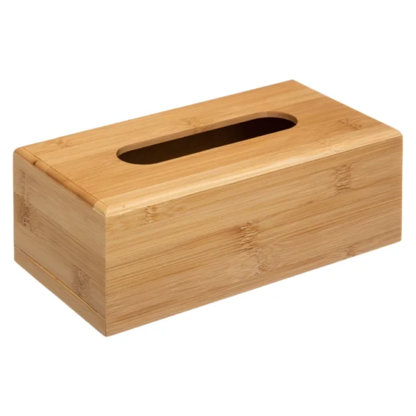 HDBS PORTE PAPIER MOUCHOIRS BAMBOU 24X12X8.5CM