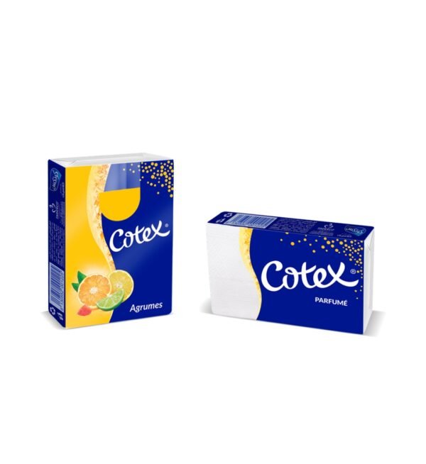 COTEX PAPIER MOUCHOIR MINI X12 AGRUMES