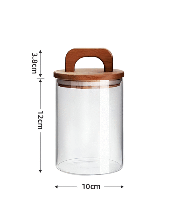 BOCAL COUVERCLE ACACIA AVEC POIGNE 750ML TJ750RD