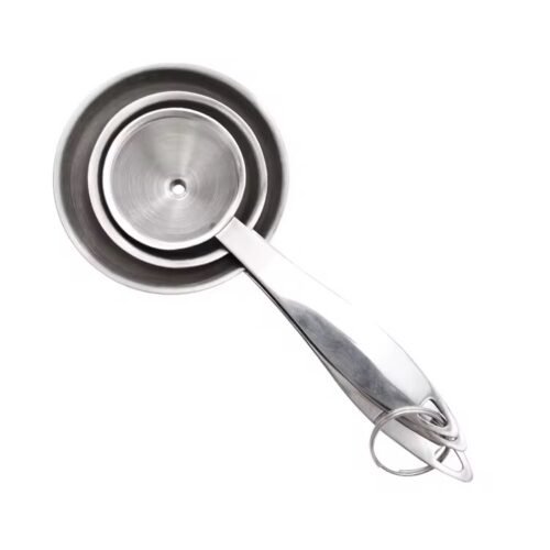 FAMILY KITCHEN SET DE 3 ENTENNOIRS EN INOX 4.5/5.5/7.5CM