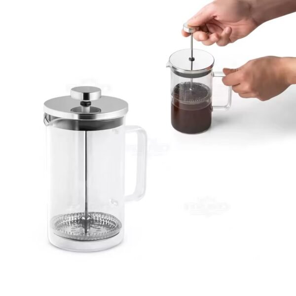 CAPPUCCINATORE EN VERRE DOUBLE PAROI 600ML FPS600 – Image 2