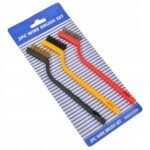 SET DE 3 BROSSES METALIQUE PM