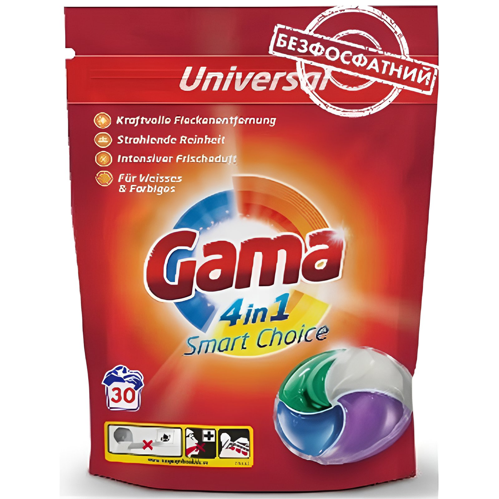 GAMA LESSIVE EN PODS X30 UNIVERSAL