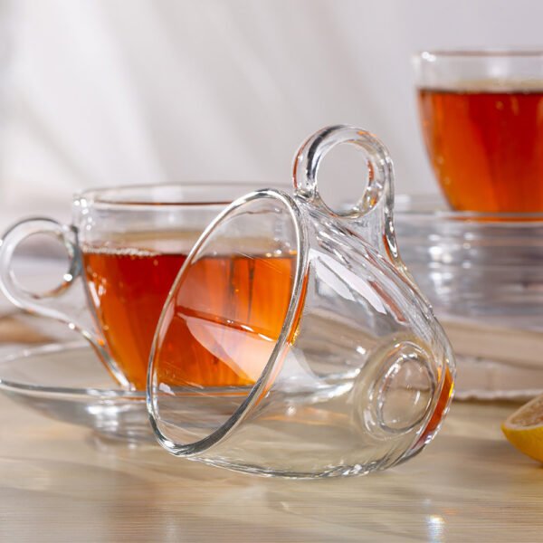 DELI GLASS TASSE A THE 190ML X6 CF036 – Image 3