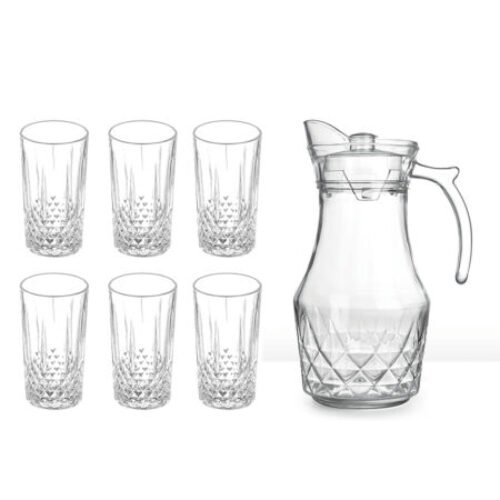 DELI GLASS SERVICE A EAU 7PCS YZH-41C/L7