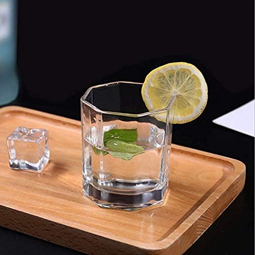 DELI GLASS VERRE OCTAGONAL BAS 285ML X6 JS1001-7