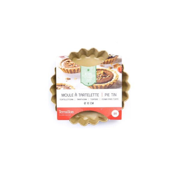 TERRAILLON MOULE A TARTELETTE 12CM X2 BW0043