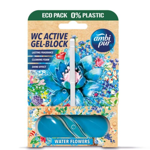 AMBI PUR GEL BLOC WC 45GR WATER FLOWERS