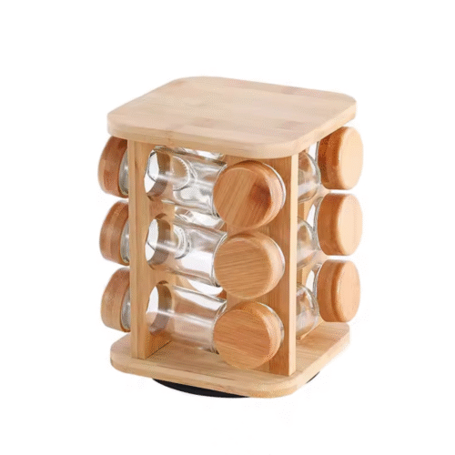 MBB PORTE EPICE ROTATIF EN BAMBOU X12 25-272-10