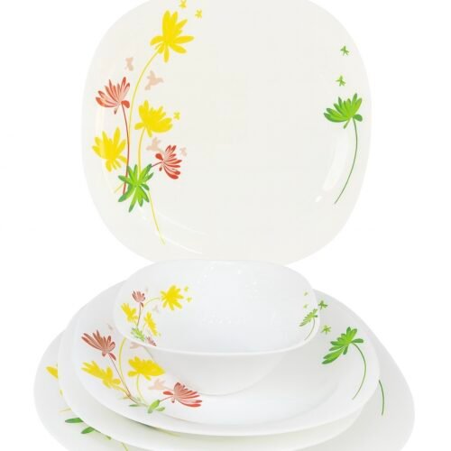 BLUE KITCHEN SERVICE A TABLE 24PCS CRAZY 24016-T326