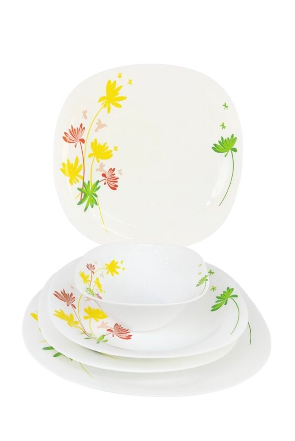 BLUE KITCHEN SERVICE A TABLE 24PCS CRAZY 24016-T326