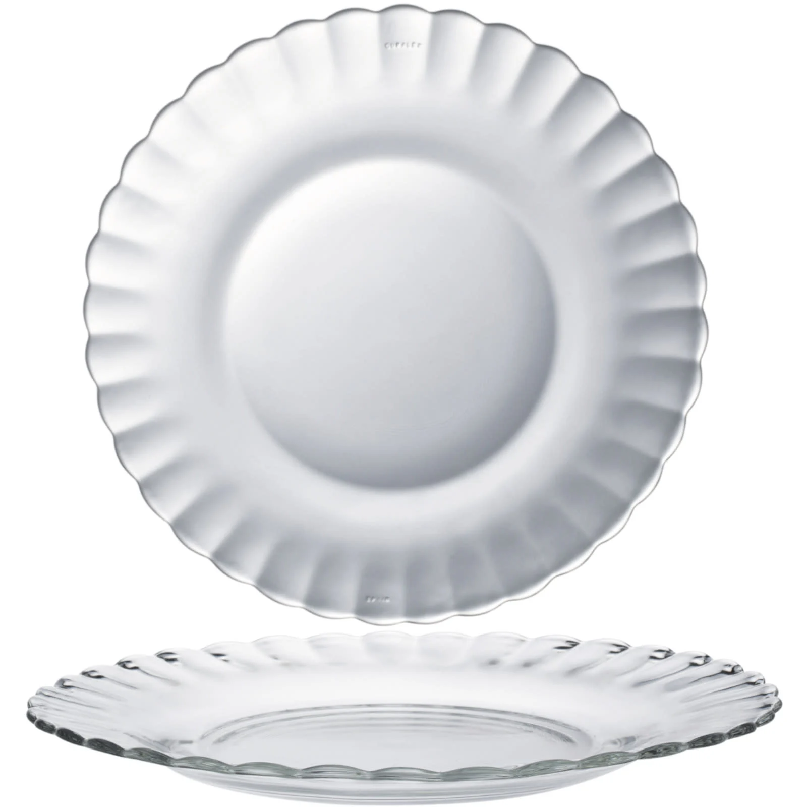 DURALEX PICARDIE ASSIETTE PLATE TRANSPARENTE 23CM