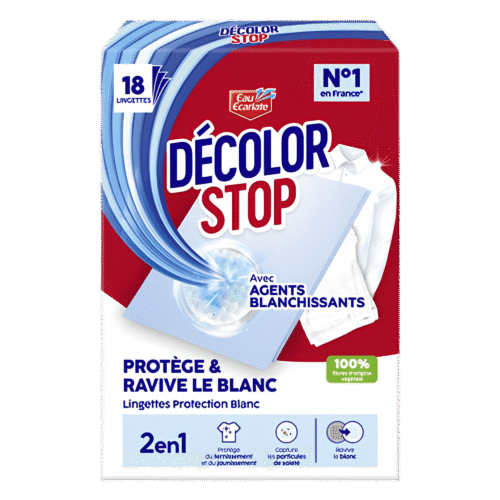 EAU ECARLATE LINGETTES RAVIVE BLANC X18
