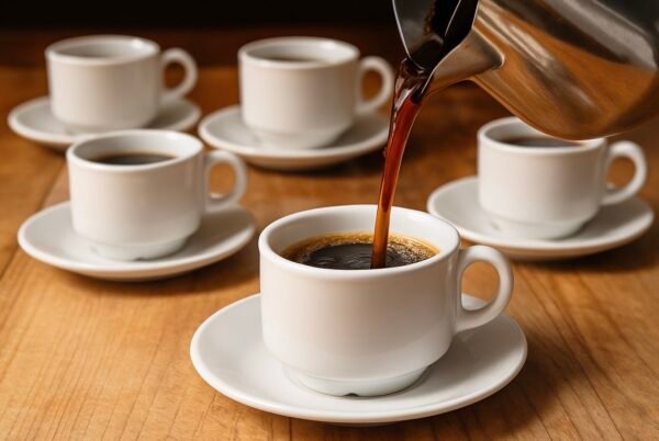MBB TASSE CAFE AU LAIT + SOUS TASSE EN CERAMIQUE X6 ZD901 – Image 2