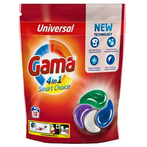 GAMA LESSIVE EN PODS X18 UNIVERSAL