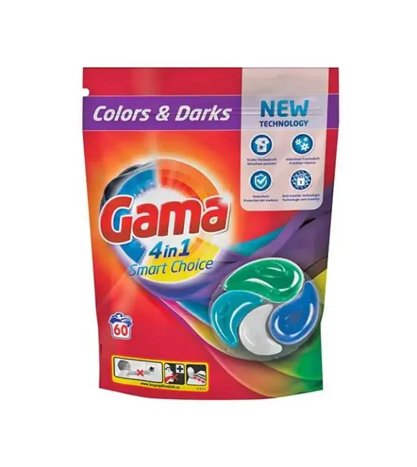 GAMA LESSIVE EN PODS X60 COLORS & DARKS