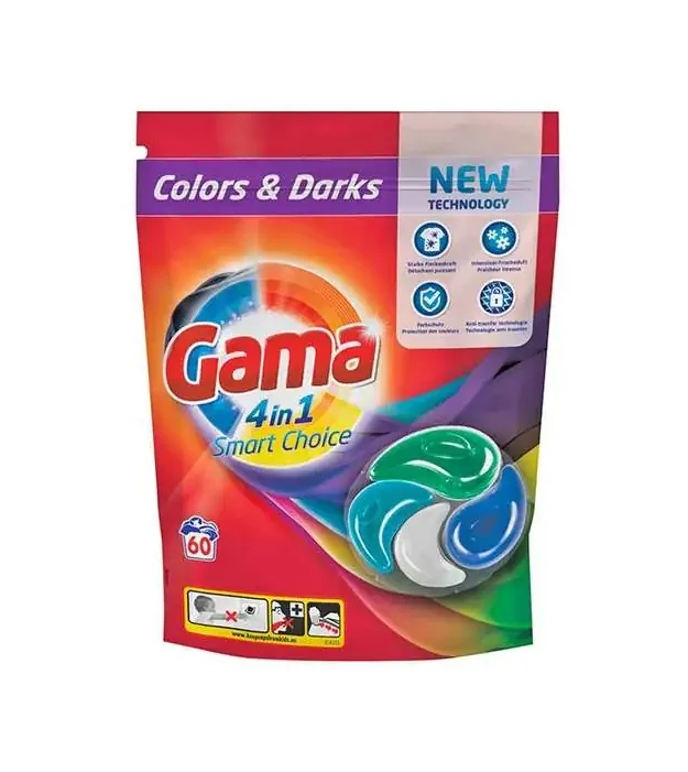 GAMA LESSIVE EN PODS X60 COLORS & DARKS