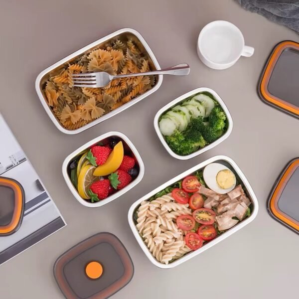 CAI LE PORTE MANGER EN INOX 600ML 14X11X6CM 2660-9 – Image 2