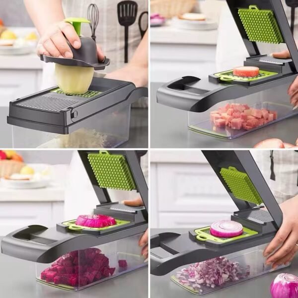 MANDOLINE MULTIFONCTIONS 14PCS – Image 3