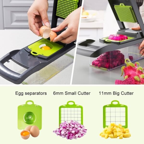 MANDOLINE MULTIFONCTIONS 14PCS – Image 6