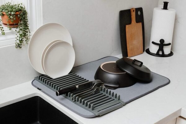 EGOUTTOIR EN TISSUE + RANGE ASSIETTES 60X42CM L-50-169 – Image 3