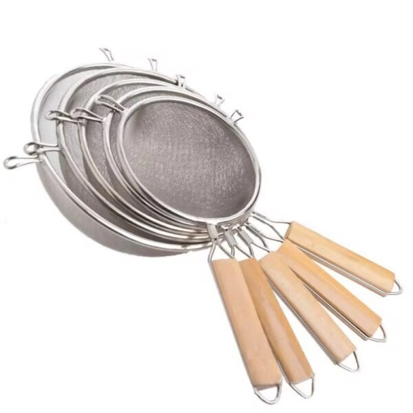 HOME KITCHEN PASSOIRE EN BOIS 12CM – Image 2