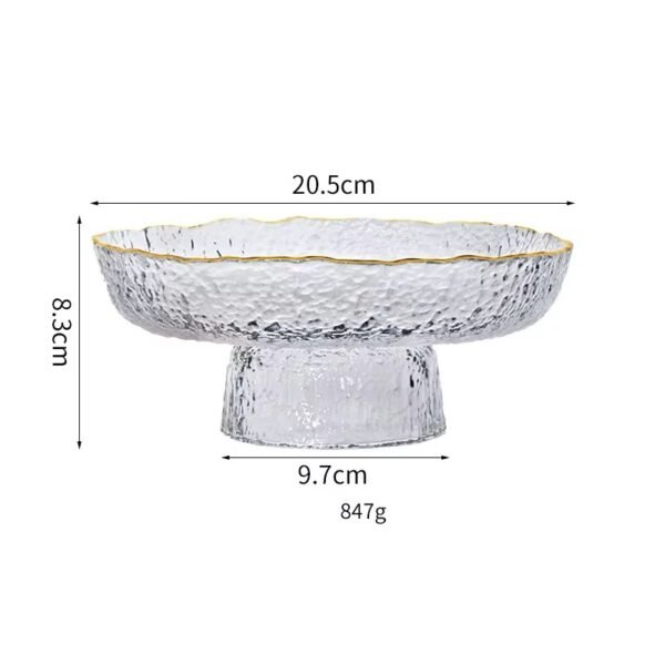 PORTE FRUITS A PIED 25CM 6453-3 – Image 3