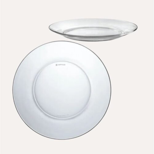 DURALEX LYS ASSIETTE PLATE TRANSPARENTE 28CM