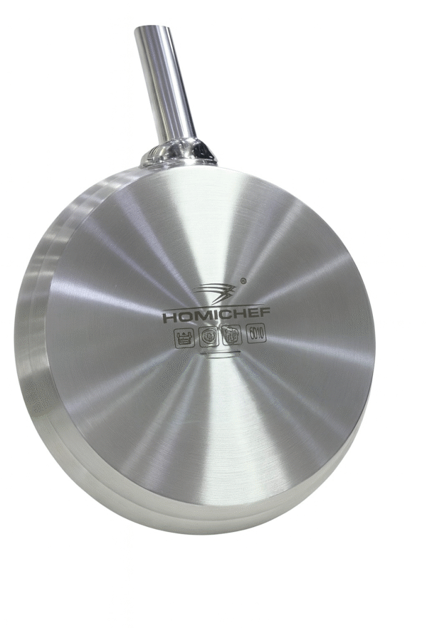 HOMICHEF POELE EN INOX 28CM 1004281 – Image 3