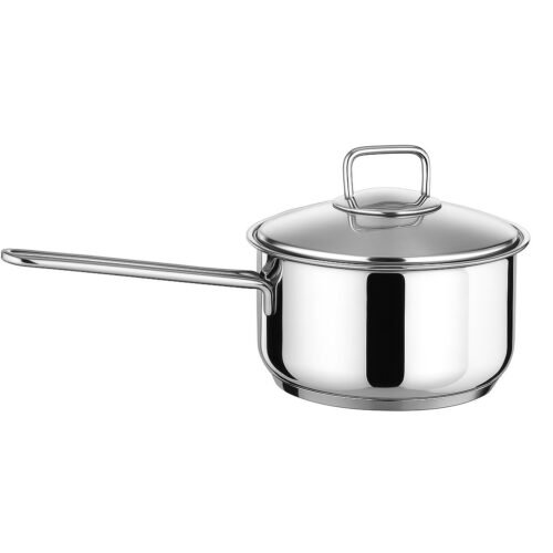 HASCEVHER CASSEROLE EN INOX AVEC COUVERCLE 14CM/1.5L