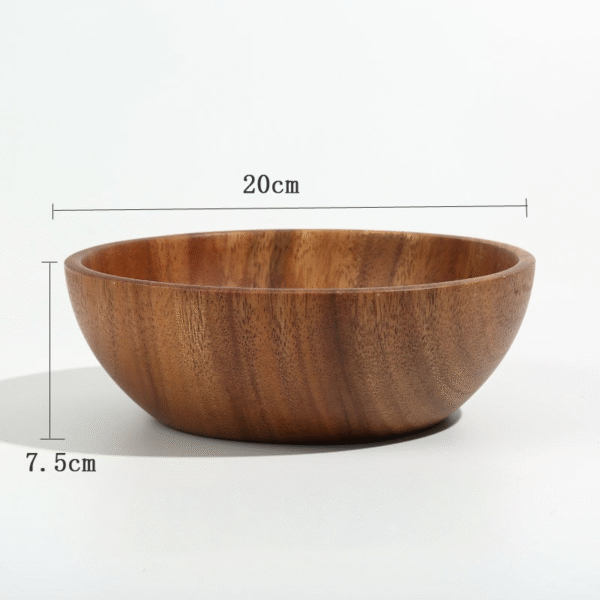 SALADIER EN ACACIA 20X7.5CM 5524-11 – Image 3