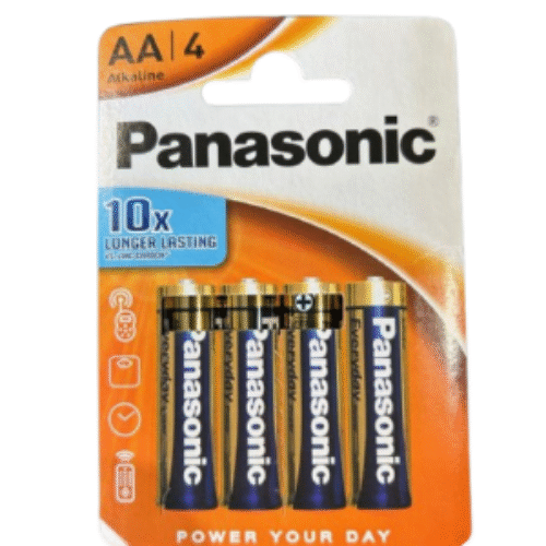 PANASONIC ALKALINE PILE AA X4