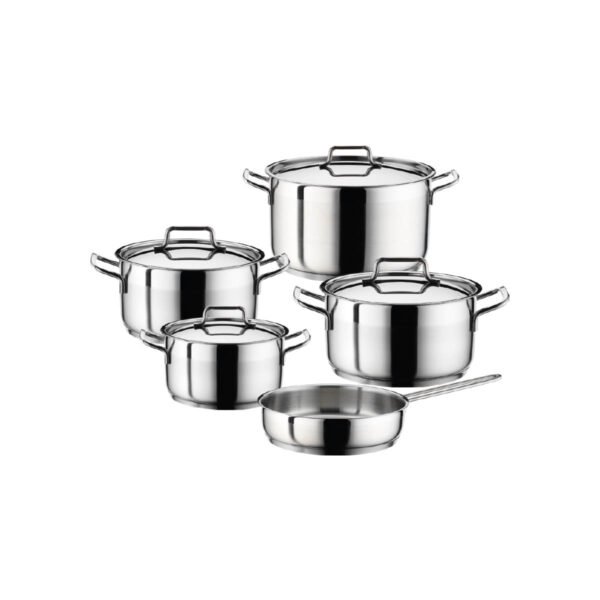 HASCEVHER BADRAIG BATTERIE EN INOX 9PCS