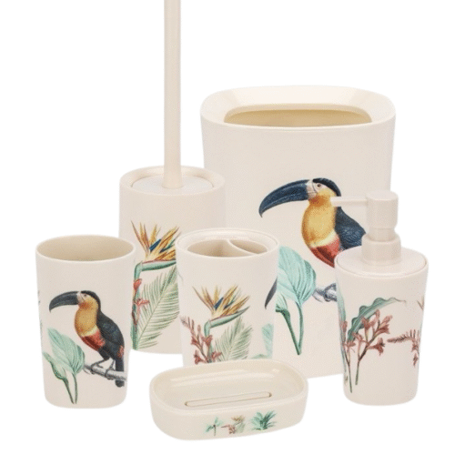 BATHLUX ENSEMBLE SDB 6PCS 71687 TOUCAN