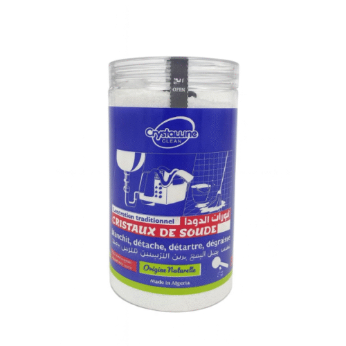 CRYSTALLINE CRISTAUX DE SOUDE POUDRE 750GR