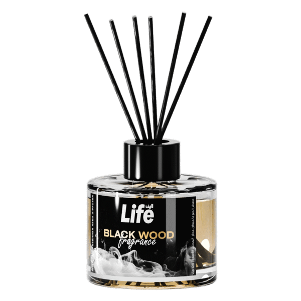 LIFE DIFFUSEUR A BATONNETS 120ML BLACK WOOD