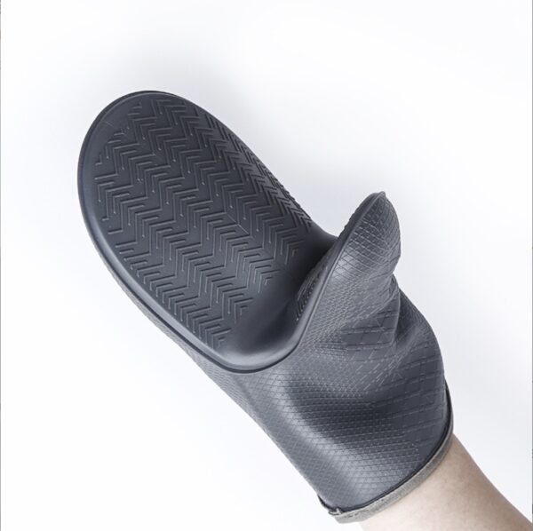 VOCEN GANT DE CUISINE EN SILICONE GRIS – Image 2