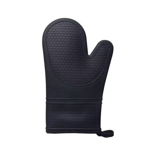 KITCHEN GANT DE CUISINE EN SILICONE NOIR